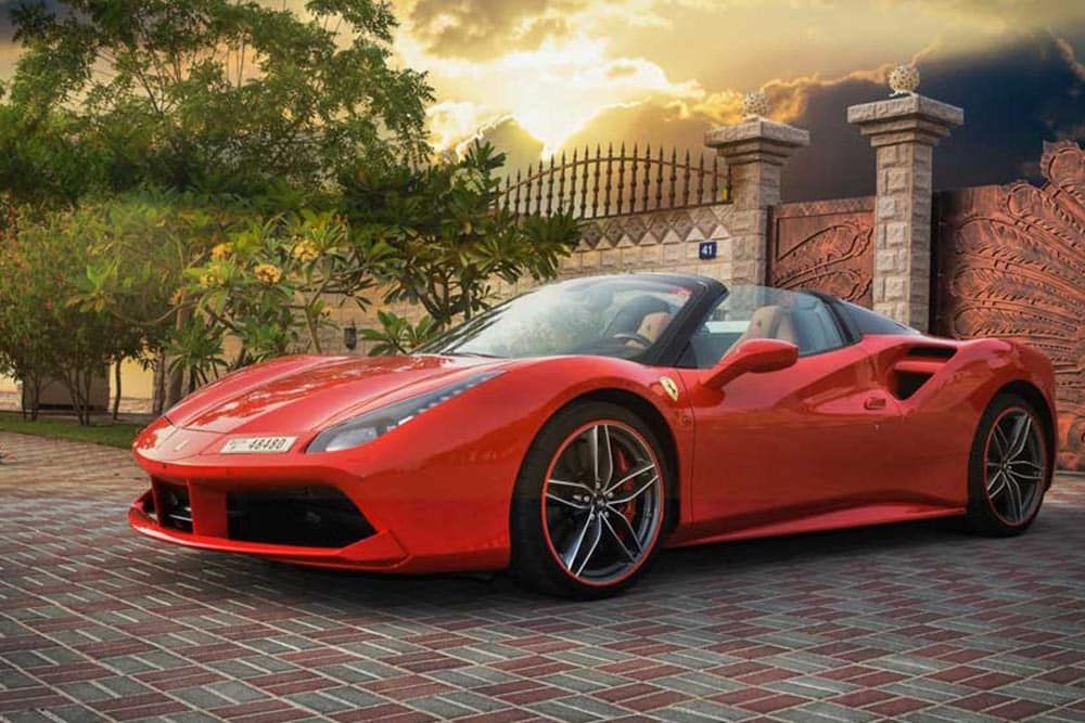 Best rent Ferrari Dubai create more fun with your travel